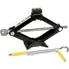Lampa cric a pantografo con cricchetto (1000 kg)