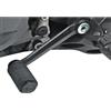 OJ JM0610 Bolt Coprileva da Cambio Salva Scarpa - Protezione in Plastica Resistente da Montare Direttamente sulla Leva del Cambio per Moto e Scooter, Nero