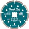 Makita E-02076 X-Lock - Ruota diamantata da 125 mm, segmentata