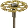 Dremel 543 - Ruota da taglio e modellatura, 1-1/4, colore: Argento