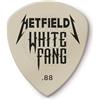 JIM DUNLOP - PH122P088 Hetfield's White Fang Custom Flow 0.88; Plettri per Chitarra; Pack da 6; Signature James Hetfield; Grip Sagomato; Precisione e Attacco Definito