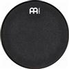 Meinl Percussion Meinl Cymbals 12 Marshmallow Drum Practice Pad per Sticking Ultra-Silenzioso, Rimbalzo Medio - Nero - Montabile su Asta Piatto (MMP12BK)