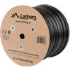 Lanberg LCU6-30CU-0305-BK cavo di rete Nero 305 m Cat6 U/UTP (UTP)
