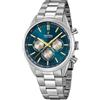 Festina Orologio Uomo Analogico in Acciaio Inossidabile 316L Argentato - Movimento al Quarzo - Cronografo - Vetro Minerale ad Alta Resistenza - Impermeabile 5 ATM F16820/C Timeless Chronograph