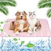 Yegookay 2025 100×75cm Tappetino Refrigerante Cane e Gatto Tappetini Morbidi e Lavabili per Animale Domestico Cuccia L'estate e Prevenire i Colpi di Calore per Auto Casa e Tempo Libero (Rosa XL)