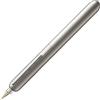 Lamy dialog palladio - penna stilografica senza capp. con meccanismo a rotazione - pennino in oro 14 ct, parz. platinato e di misura F - cartuccia d'inchiostro T 10 blu e conv. Z 27 - per destrimani