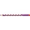 STABILO Matita Colorata ergonomica per destrimani Easy Colors - Penna Singola - Viola Rosso
