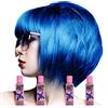 Crazy Color Semi Permanent Hair Color Cream Capri Blue No.44 100ml , 4 Count by Crazy Color