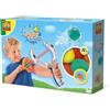 SES Creative 02315 - Fionda per schizzi d'acqua, facile da impugnare, include 12 palline colorate