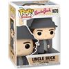 Funko Pop! Movies: Uncle Buck - Buck - Portachiavi - Mini Figura in Vinile da Collezione Novità Portachiavi - Riempitivi per Calze - Idea Regalo - Merchandising Ufficiale - Movies Fans - Minifigure