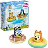 Tomy Toomies - Giocattolo da Bagno Bluey e Bingo in Boa Set di 2 | Boe Con Ruote ad Acqua | Giocattoli Con Licenza Ufficiale | Per Bambini da 18 Mesi