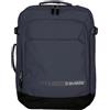 travelite zaino/borsa per il bagaglio a mano con possibilità di trasporto flessibile, KICK OFF, zaino per vacanze e sport, 50 cm, 35 litri