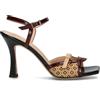 REBECCA VAN DIK Sandalo donna marrone