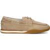 JANET&JANET Scarpa barca donna beige in suede