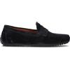GEOX Mocassino uomo blu in suede