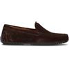 GEOX Mocassino uomo marrone in suede