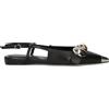 APEPAZZA Slingback donna nera in pelle