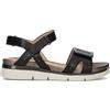 STONEFLY Sandalo donna nero in pelle