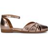 FRAU Ballerina donna bronzo in pelle