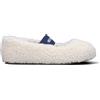 MOON BOOT SHEARLING BALLERINA Ballerina donna bianca in pelliccia