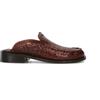 POEVE Sabot donna marrone in pelle