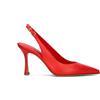SERGIO LEVANTESI Slingback donna rosso in pelle