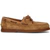 RALPH LAUREN Scarpa barca uomo marrone in suede