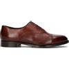 ANTICO MASTRO Stringata uomo marrone in pelle