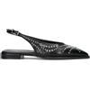 REBECCA VAN DIK Slingback donna nera