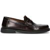 GEOX Mocassino uomo bordeaux in pelle