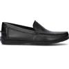 GEOX Mocassino uomo nero in pelle