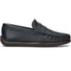 FRAU Mocassino uomo blu in pelle