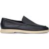 FRAU Mocassino uomo blu in pelle