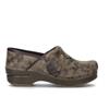 DANSKO Zoccolo donna camouflage in pelle