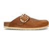 BIRKENSTOCK BOSTON BIG BUCKLE Ciabatta donna cognac in nabuk