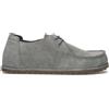 BIRKENSTOCK UTTI LACE Mocassino uomo grigia in suede