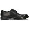HUNDRED 100 Stringata uomo nera in pelle
