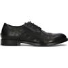 HUNDRED 100 Stringata uomo nera in pelle