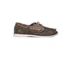 TIMBERLAND Scarpa barca ragazzo verde in suede e tessuto