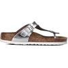 BIRKENSTOCK GIZEH Ciabatta donna argento