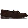 ANTICO MASTRO Mocassino uomo testa di moro in suede
