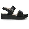 STONEFLY Sandalo donna nero in pelle