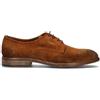 PAWELK'S Stringata uomo marrone in suede