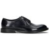 DOUCAL'S Stringata uomo nera in pelle