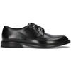 DOUCAL'S Stringata uomo nera in pelle