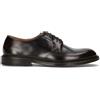DOUCAL'S Stringata uomo nera in pelle