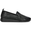 SAYDO Mocassino donna nero in pelle