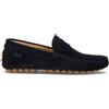 HARMONT&BLAINE Mocassino uomo blu in suede