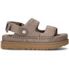 UGG W GOLDENSTAR GLIDE Sandalo donna grigio in suede