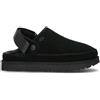 UGG W GOLDENSTAR CLOG Sabot donna nero in suede